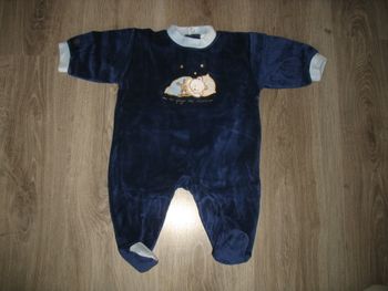 PYJAMA DORS BIEN MARINE BÉBÉ GARÇON "ABSORBA" - 6 MOIS - n°02