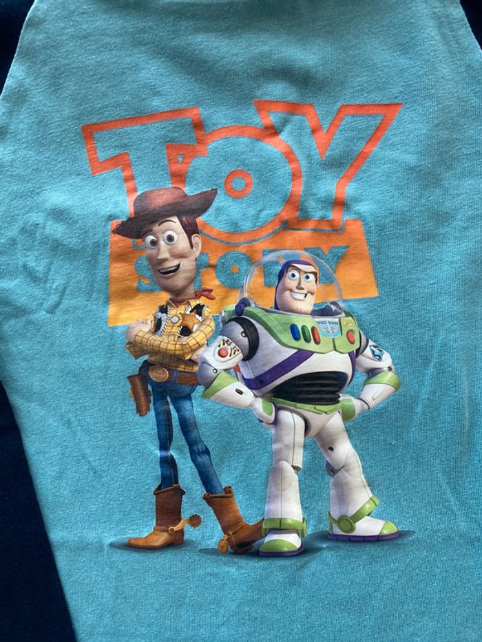 Lot de 2 T-shirts 👕 manches longues - 4 ans - Disney Toy Story, NKY - TBE - photo numéro 4