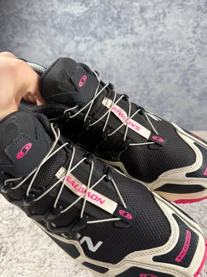 Salomon ACS+ Heritage - Black & White & Pink - photo numéro 14