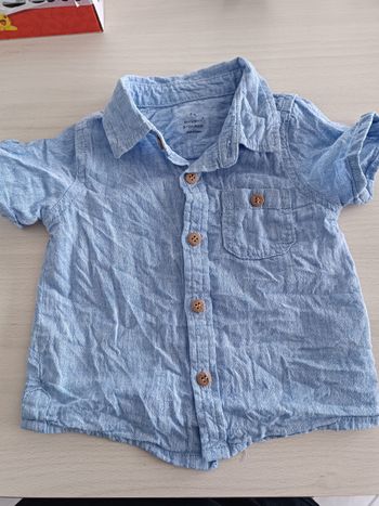 Chemise bleu jean