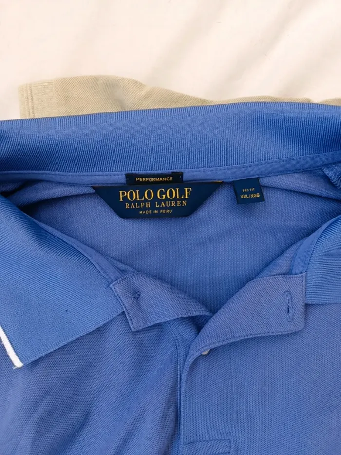 Lot 3 polos homme taille XXL Ralph Lauren sport, fila - photo numéro 3