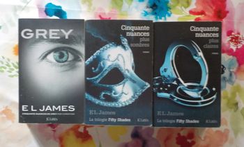 Trilogie Cinquante nuances de Grey de E L James Ed. Lattès