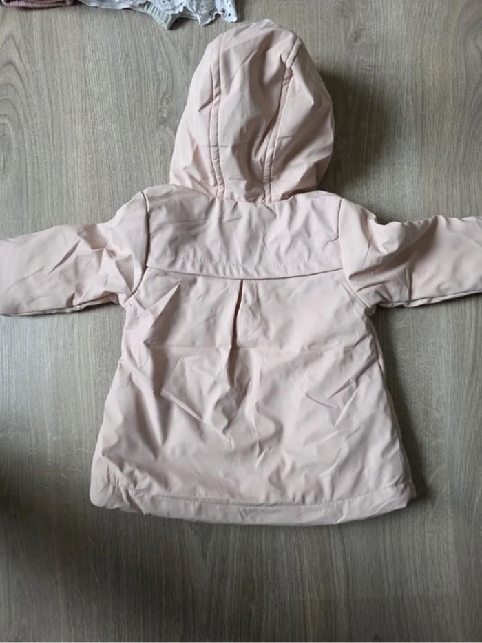 Parka rose deperlante - photo numéro 2