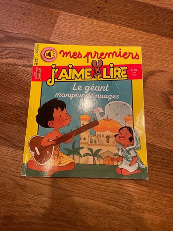 Livre Mes premiers J’aime lire Le géant mangeur de nuages