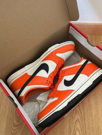 Nike Dunk low orange enfant/femme