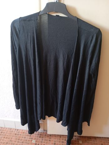 Gilet fin noir taille L