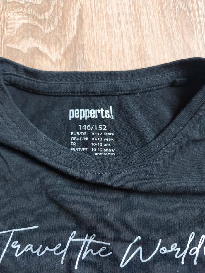 T-shirt noir - 10/12 ans - photo numéro 3