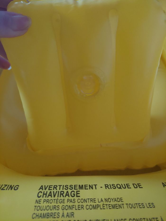 Bouée siège  flottante  bébé jaune 6/12 mois TBE  🌊 - photo numéro 7
