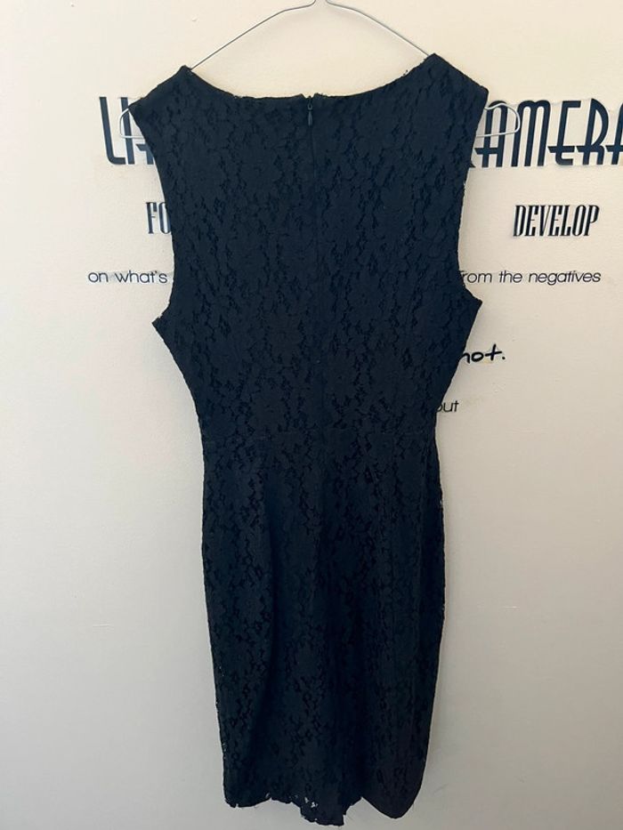 Superbe robe de soirée cérémonie chic dentelle noire Morgan - photo numéro 9