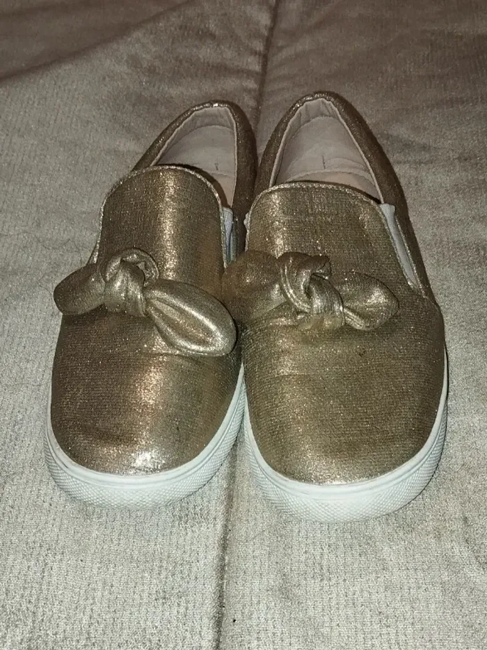 Ballerine dorée pailletée fille pointure 35