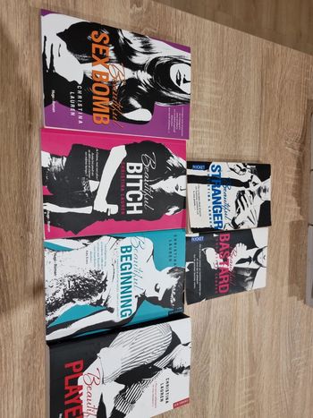 6 livres collection Beautiful