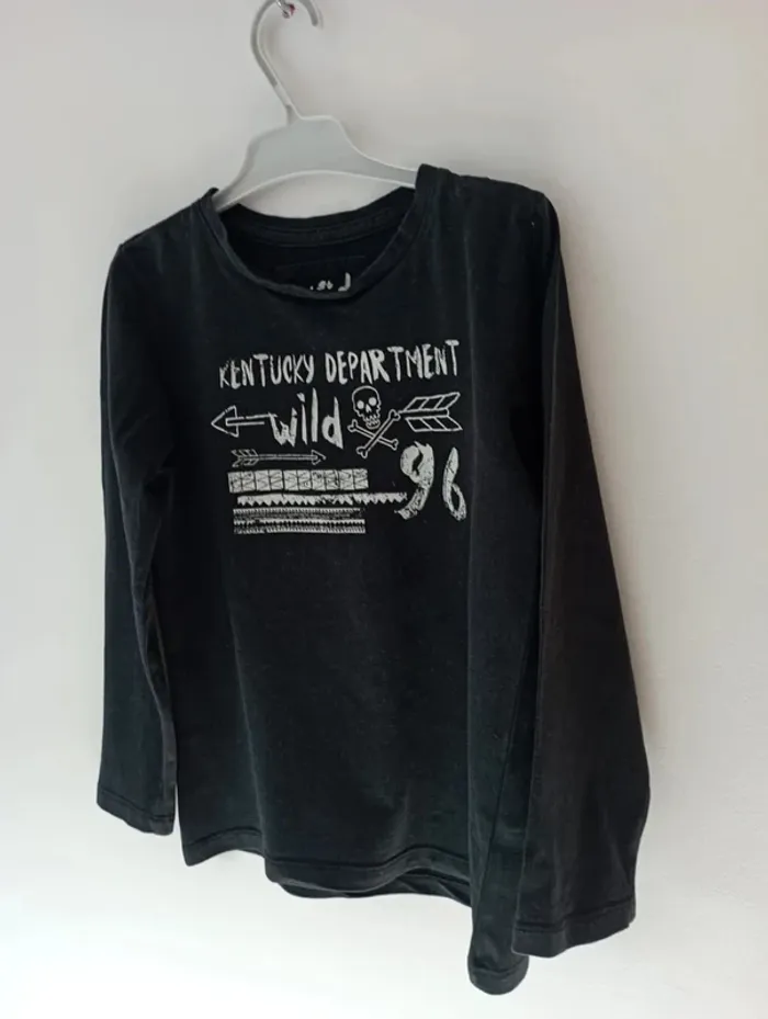 T-shirt noir 5 ans Kids Graffiti - photo numéro 2