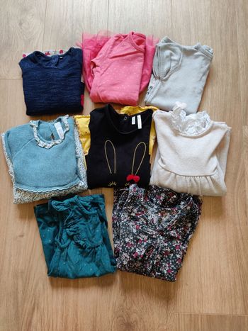 Lot robes hiver 18 mois