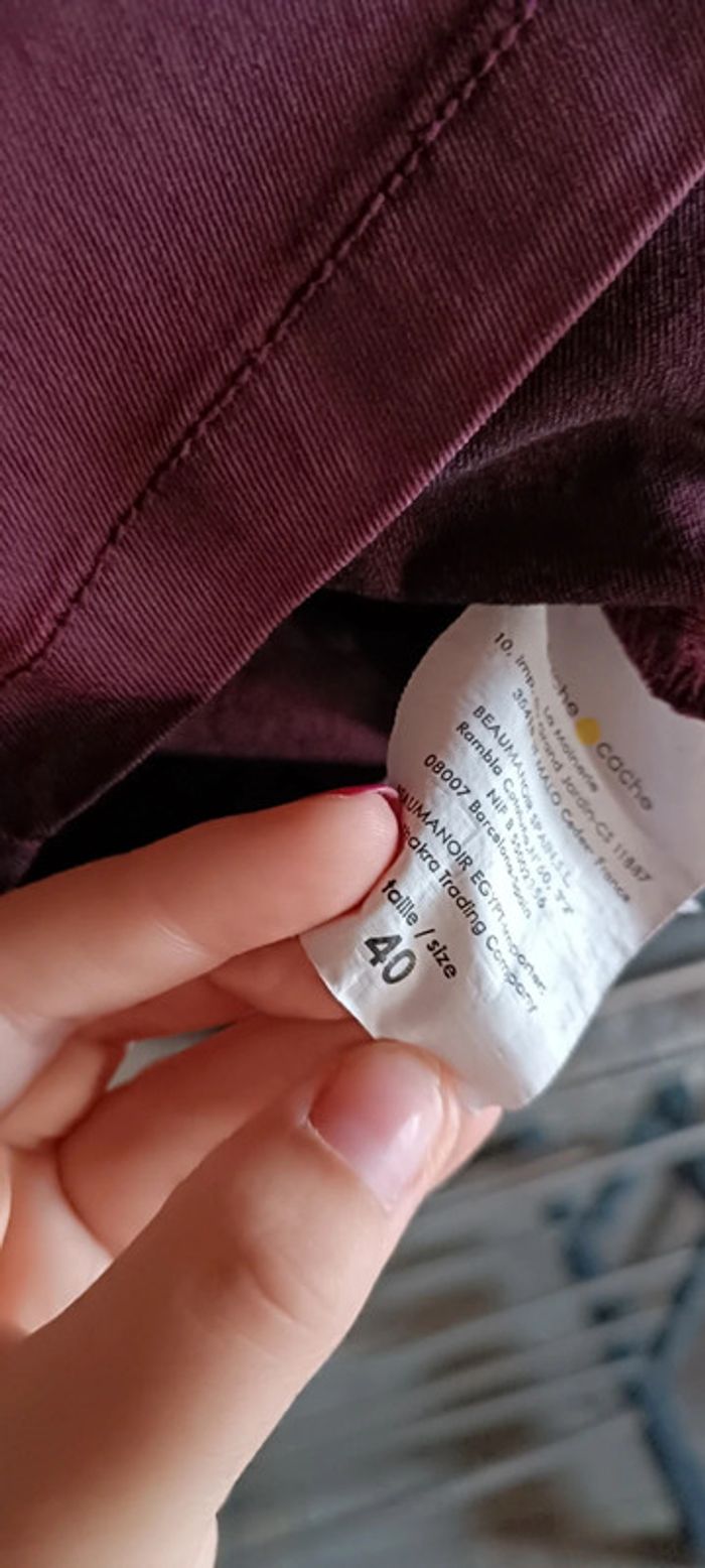 Jupe cache-cache 40 - photo numéro 4