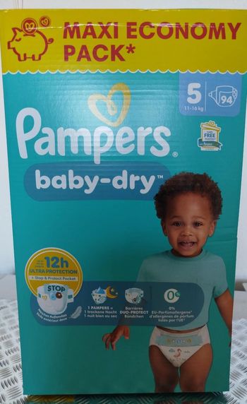 Pampers Baby Dry T5 x94 Couches 11-16kgs
