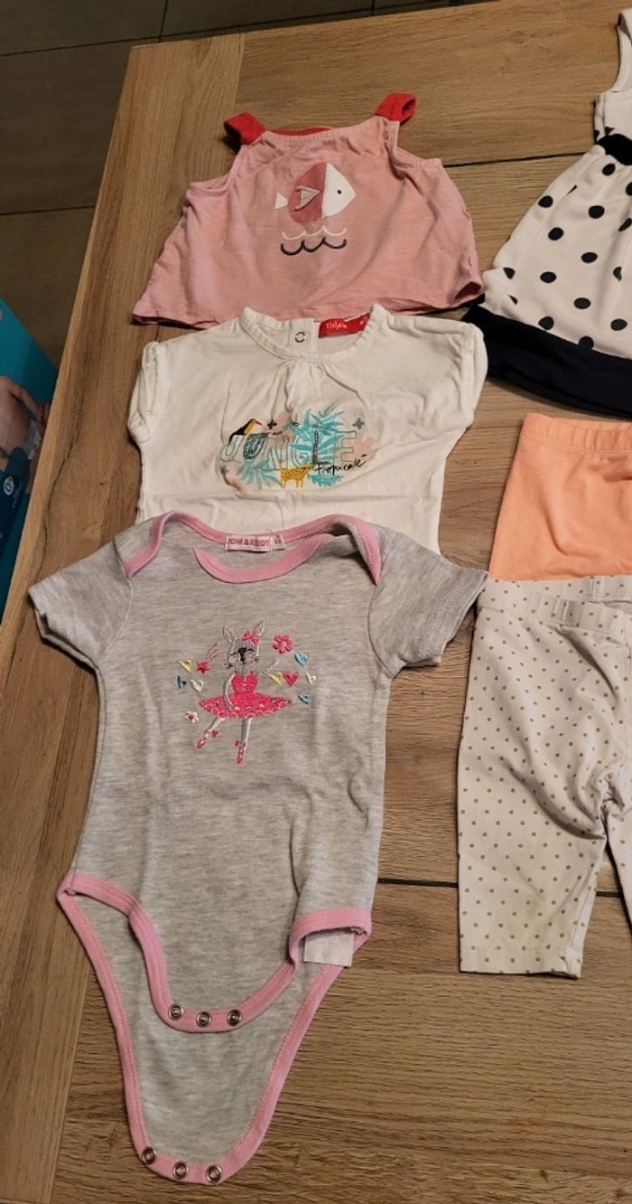 Lot 9 mois fille printemps été - photo numéro 5