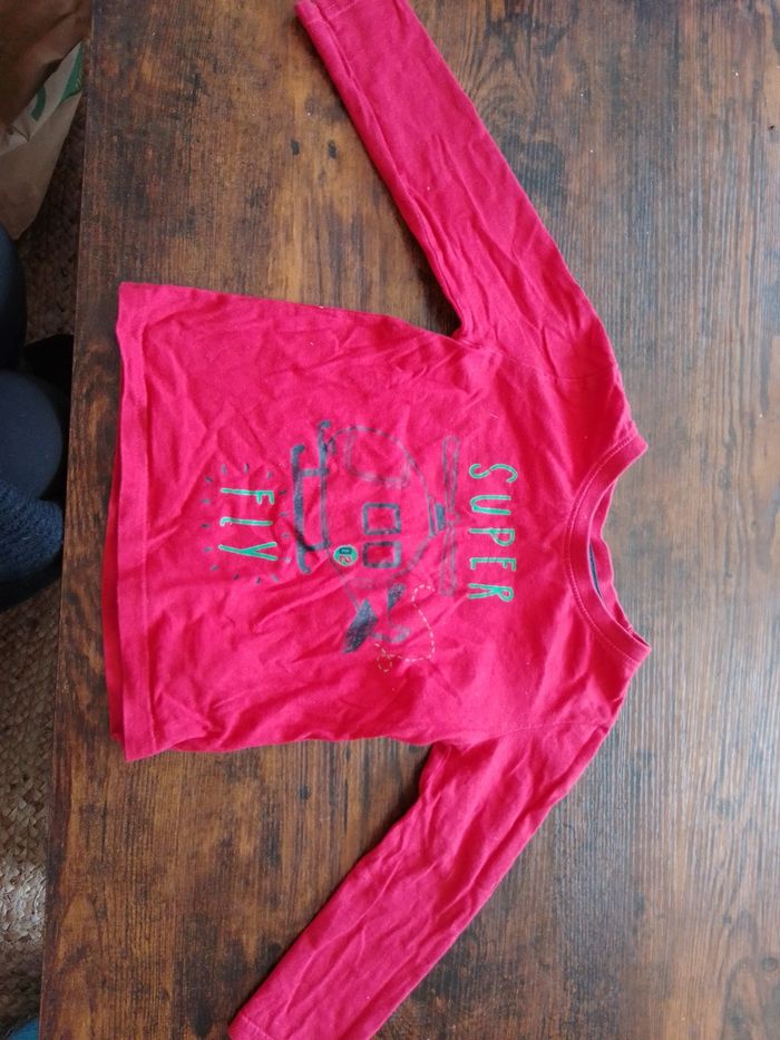 Lot 4 tee shirt manches longues 18/24 mois - photo numéro 3