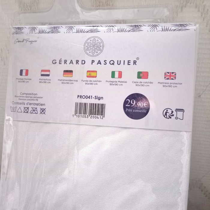 Protège matelas 90x190 cm/Gérard Pasquier - photo numéro 2