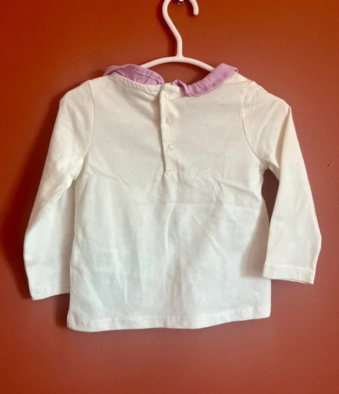 T shirt manches longues du pareil au même 9 mois - photo numéro 3