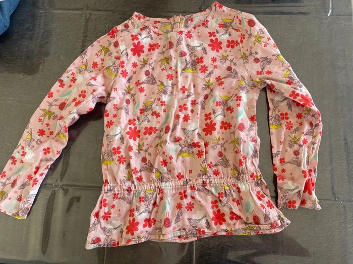 Blouse fleurie