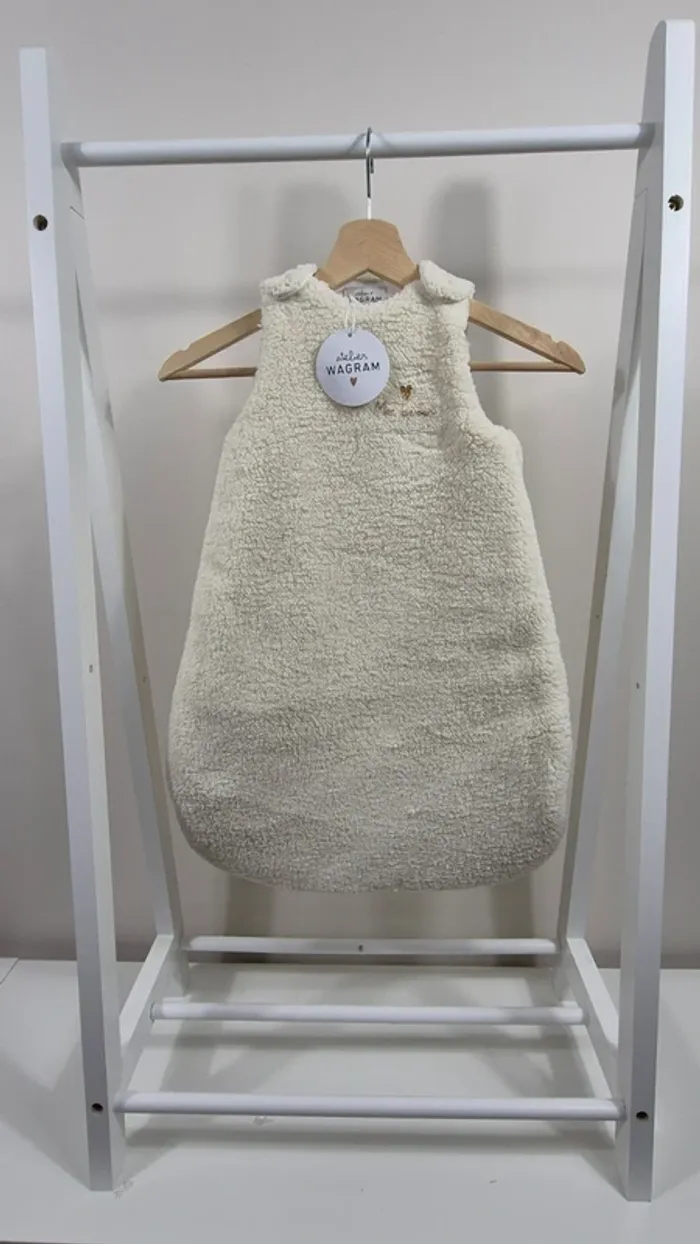 Gigoteuse Atelier Wagram – Taille 1 – Douce en polaire – Écru - A4