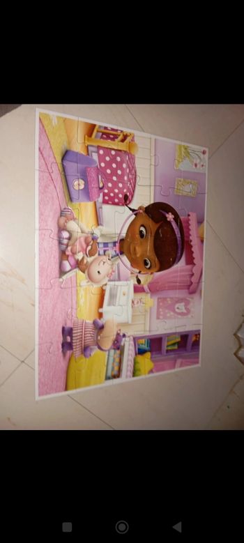 Vend ensemble puzzle docteur la peluche