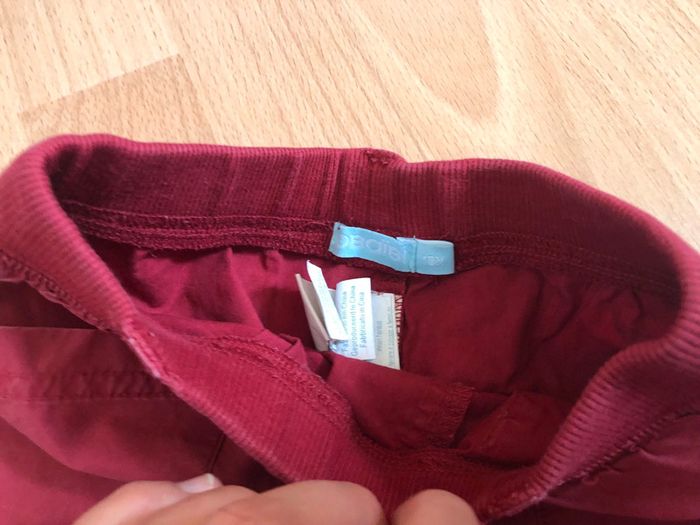 Beau pantacourt rouge Obaïbi T. 18 mois garçon - photo numéro 5