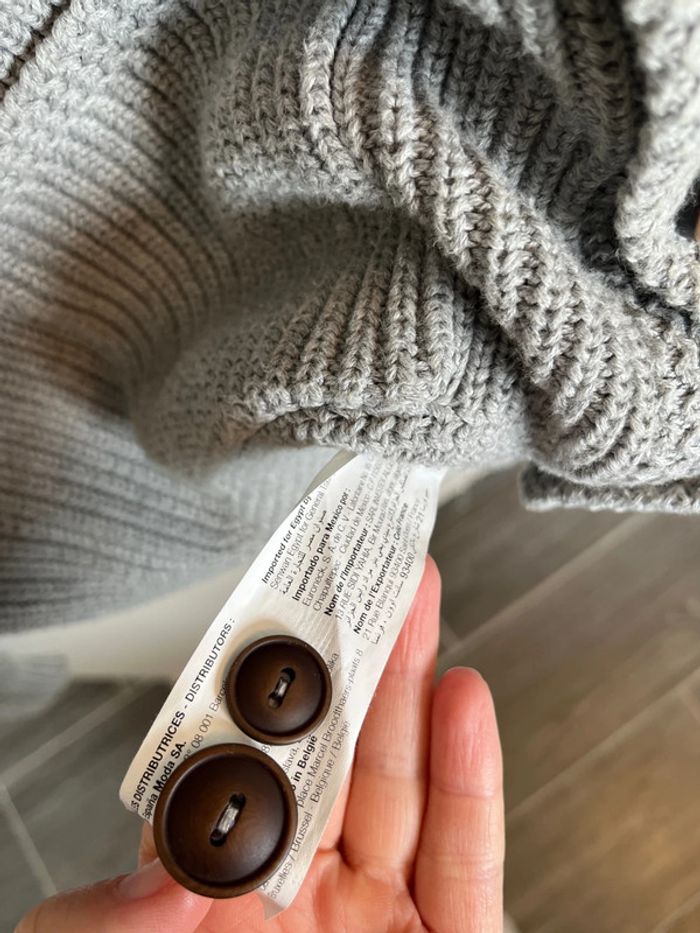 Gilet homme celio gris clair M - photo numéro 6