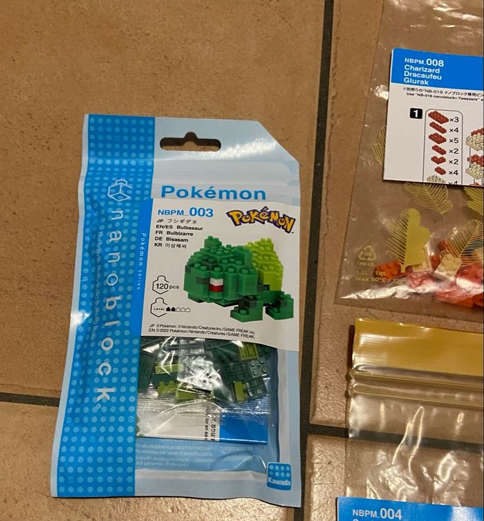 Lot Nanoblock Pokémon - photo numéro 4