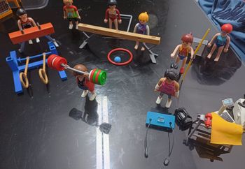 Lit playmobil sportif