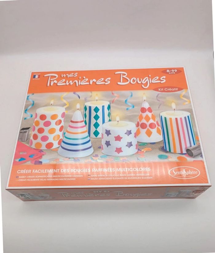 Coffret mes premières bougies - sentosphère