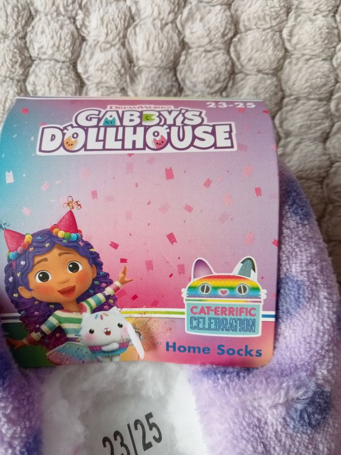 Chaussons antidérapant gabby chat 23/25 - photo numéro 3