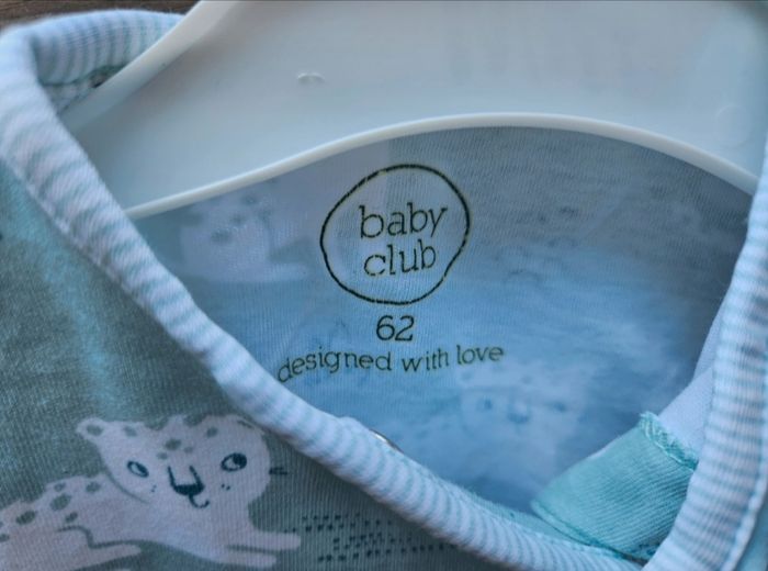 2 pyjamas légers Baby Club, 3 mois - photo numéro 4