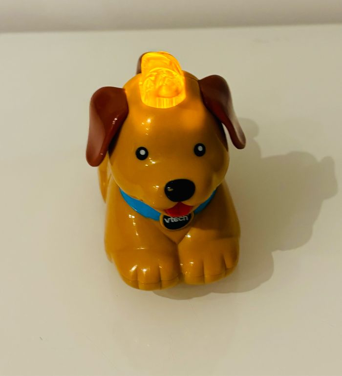 Vtech Tut Tut animo Filou le chien cache-tout zoo maxi jungle super ferme bateau des animaux lion panda hippo chien chat coq poule koala cochon niche copains bolides rare lot SOP77 - photo numéro 3