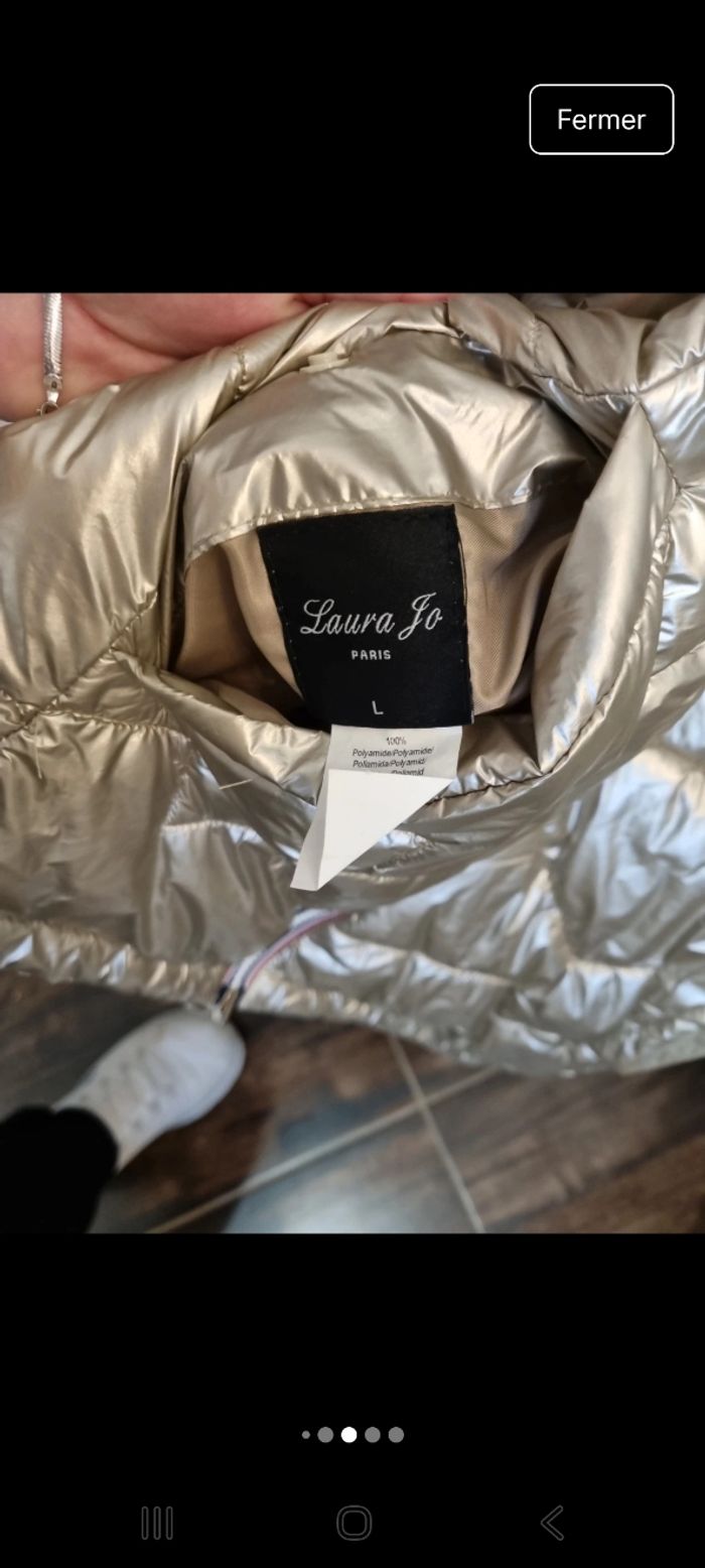 Doudoune réversible Laura Jo taille L - photo numéro 5
