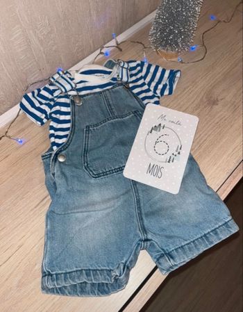 Salopette avec t-shirt