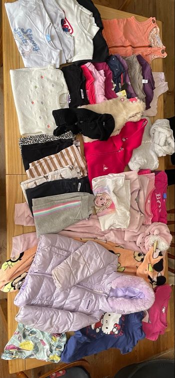 Lot hiver 4 ans fille