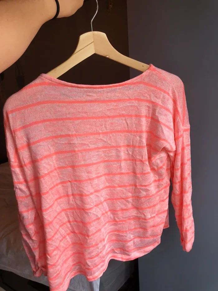 Pull léger jennyfer rose - photo numéro 2