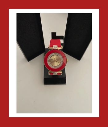 Montre femme rouge DG