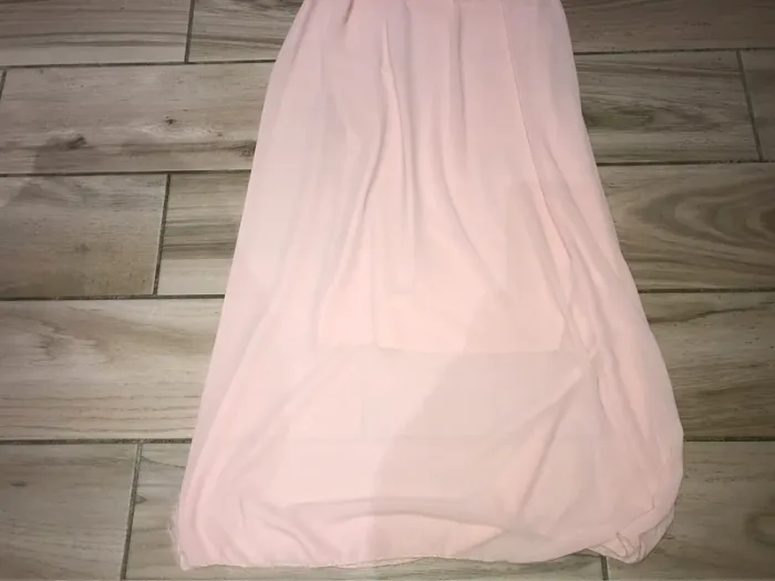 Robe à volant rose M/L - photo numéro 2