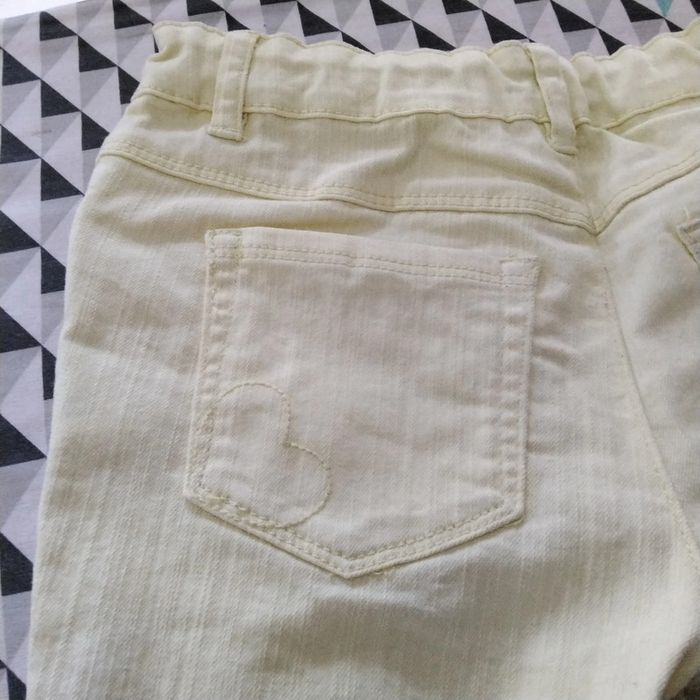 Jean jaune fille 9 ans Vert Baudet - photo numéro 3