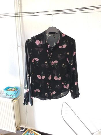 Chemisier fleuri h&M taille 32 équivalent S