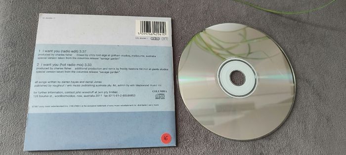 CD Savage Garden I want you - photo numéro 3