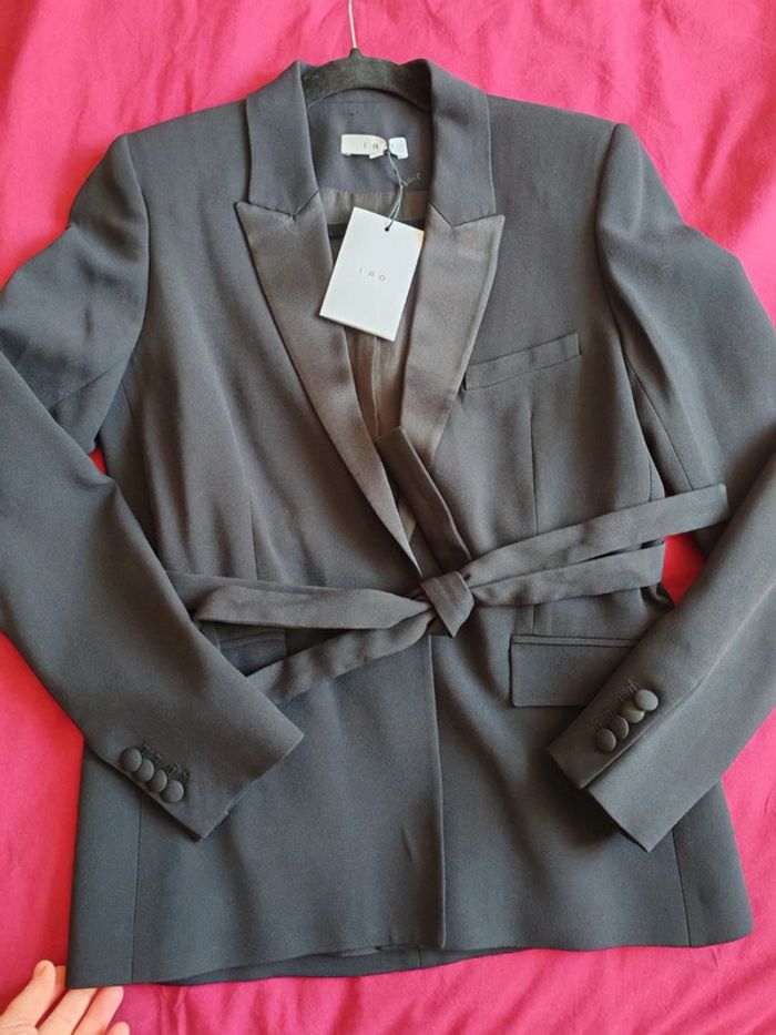 Blazer noir IRO neuf taille 36 - photo numéro 6