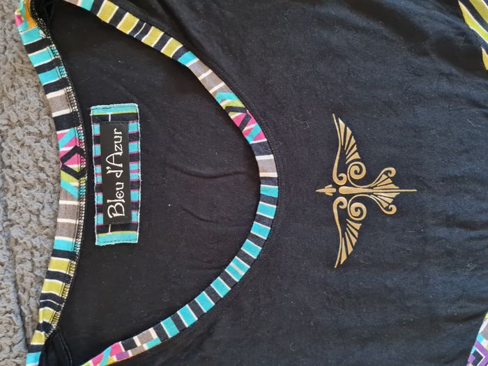 T-shirt Bleu d'Azur - photo numéro 2