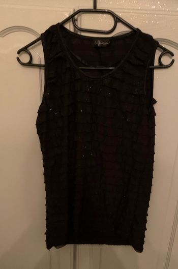 débardeur paillettes