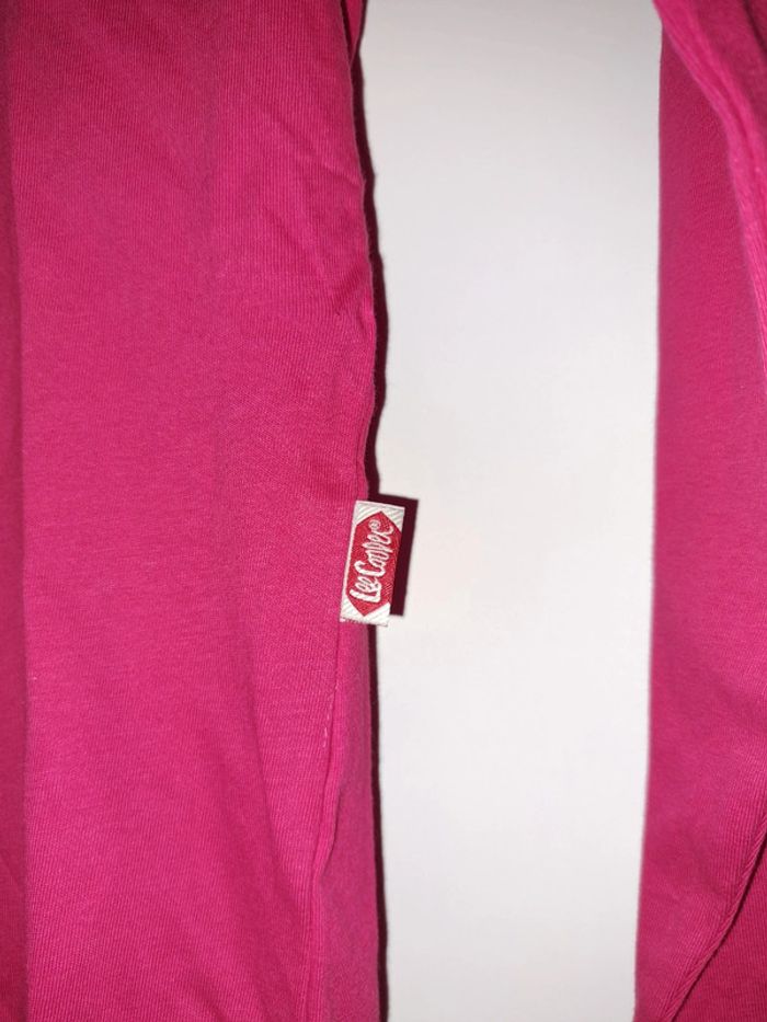 T-shirt rose/fuschia Lee Cooper - photo numéro 4