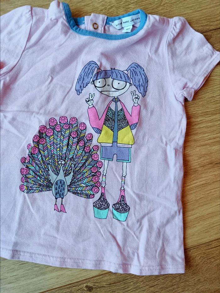 T-shirt Little Marc Jacobs - photo numéro 3