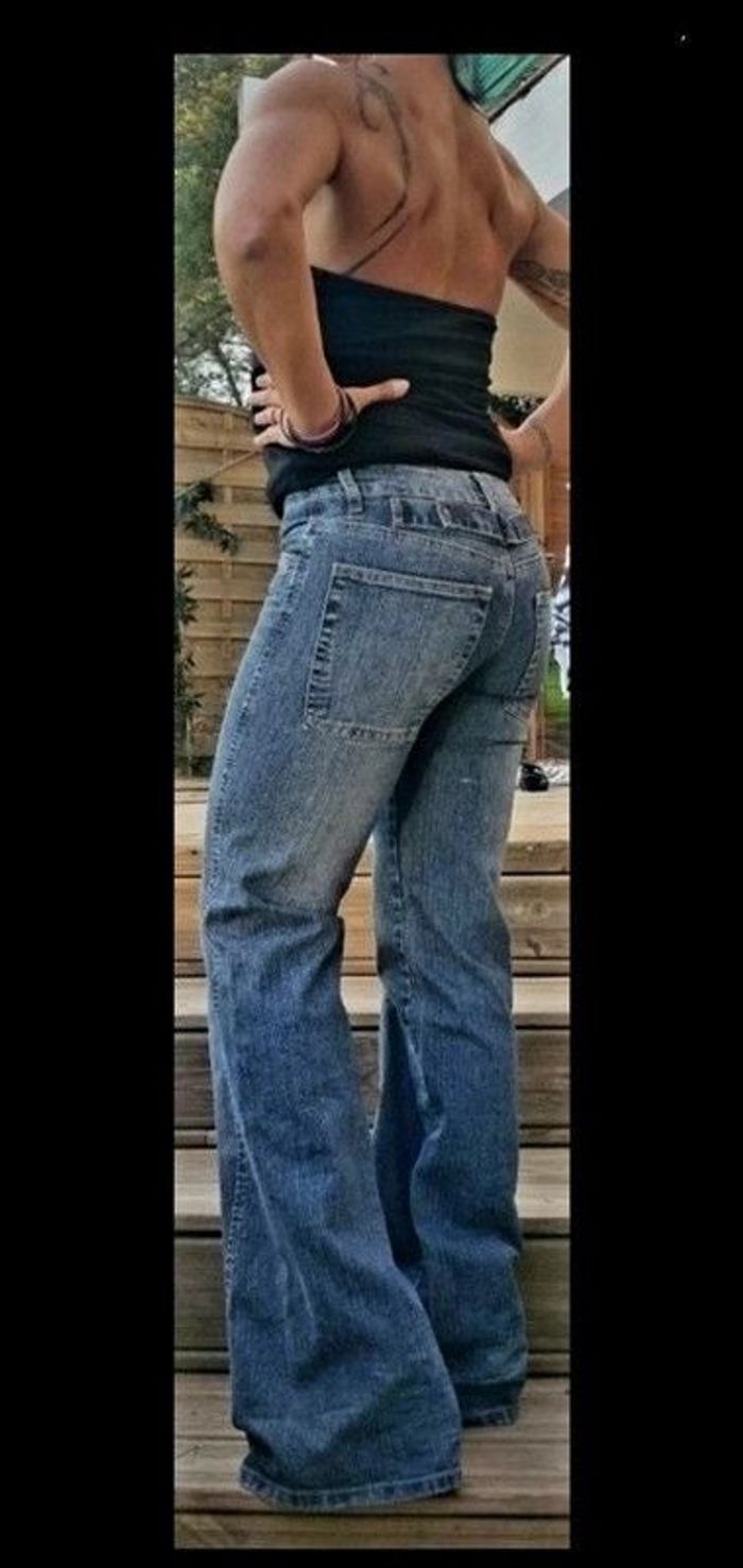 Jeans New Time bootcut bas évasé neuf
