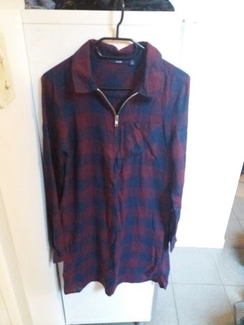 robe chemise carreaux 😍